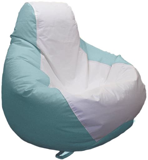 Ocean Tamer Medium Teardrop Marine Bean Bag Whiteiceblue