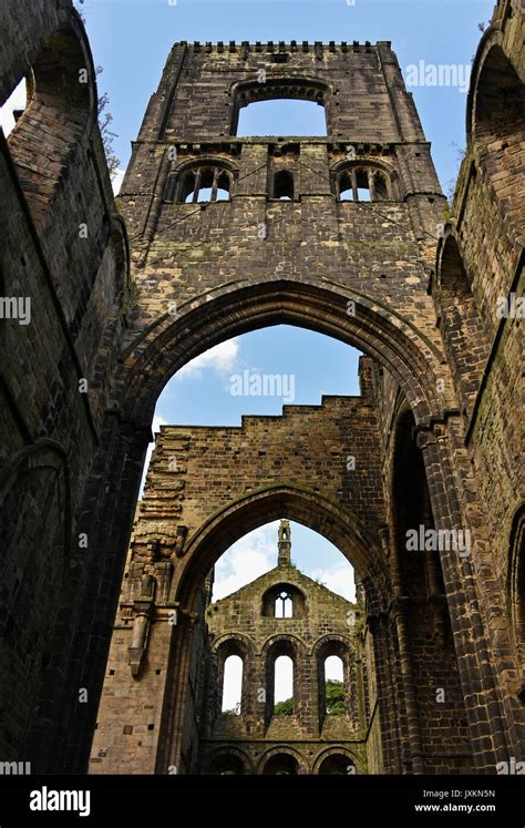 Kirkstall Abbey Abbey Road Leeds Yorkshire England United Kingdom