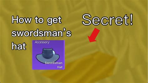 How To Get Swordsmans Hat Roblox Blox Fruits YouTube