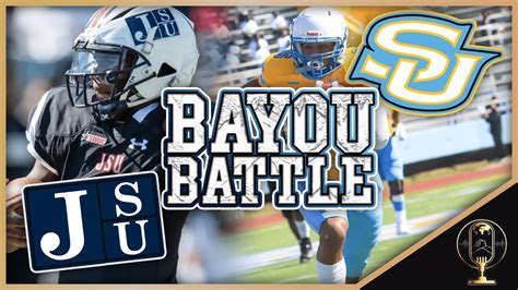 JACKSON STATE VS SOUTHERN WILL BE A PHYSICAL GAME YouTube