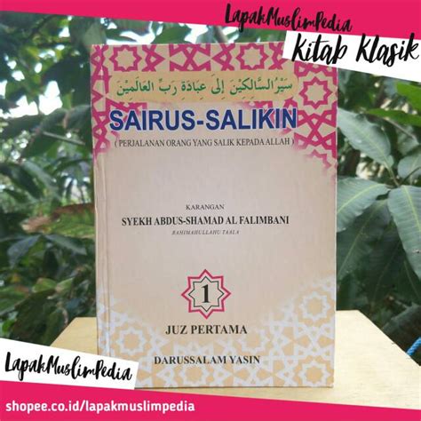 Jual Buku Alih Tulisan Latin Kitab Sairus Salikin Perjilid Shopee