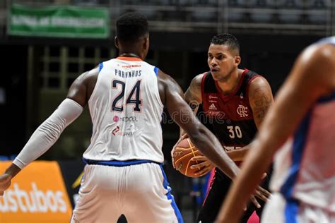 Novo Basquete Brasileiro Nbb Foto De Stock Editorial Imagem De Equipe