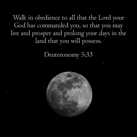 Deuteronomy 5:33 - Bible Portal