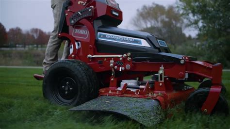 Grandstand® Revolution Battery Mowers Quiet Toro® Landscape