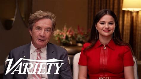 Selena Gomez Steve Martin And Martin Short Talk Only Murders In The Building Season 2 Youtube