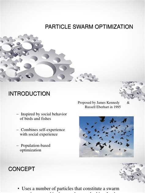 Particle Swarm Optimization | PDF | Cybernetics | Algorithms And Data ...