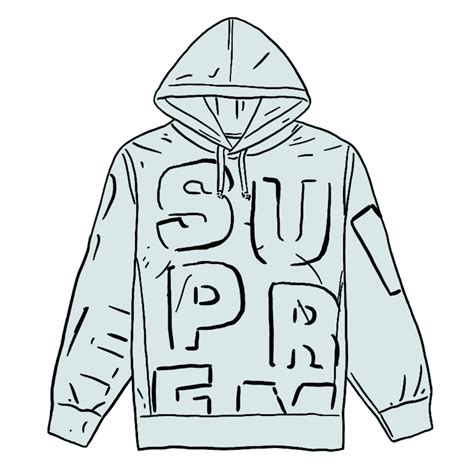 44％割引ホワイト系mずっと気になってた Supreme Cutout Letters Hooded Sweatshirt パーカー