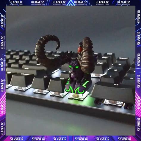 World Of Warcraft Teclas Illidan De Transmisi N De Luz Accesorio De