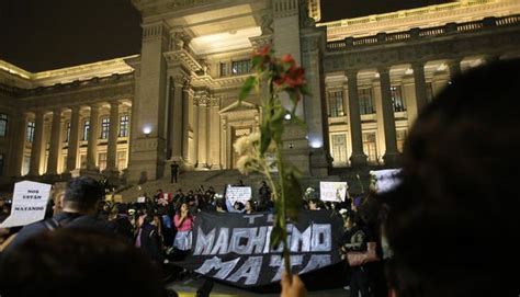 Eyvi Greda As Fue La Marcha Al Congreso Tras Muerte De Joven Atacada