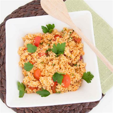 Easy Bulgur Salad - Vegan Family Recipes