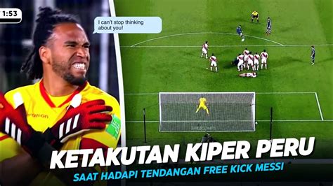 Sudah Ketakutan Saat Messi Ambil FreeKick Lihatlah Reaksi Lega Kiper