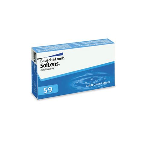 BAUSCH&LOMB SOFLENS 59 MONTHLY CONTACT LENSES (6PCS) – My Lens