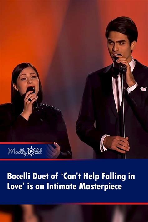 Bocelli Duet Of Cant Help Falling In Love Is An Intimate Masterpiece