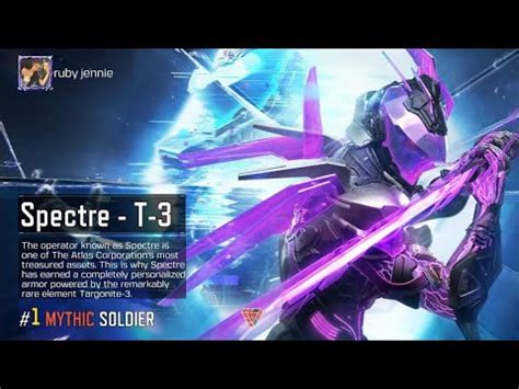 Full Draw Mythic Spectre T Max Upgrade Codm Garena Youtube