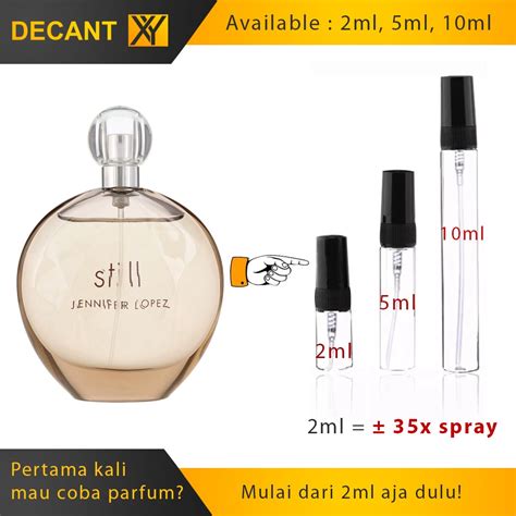 Jual Decant Parfum Jennifer Lopez Jlo Still Women 2ml 5ml 10ml Shopee