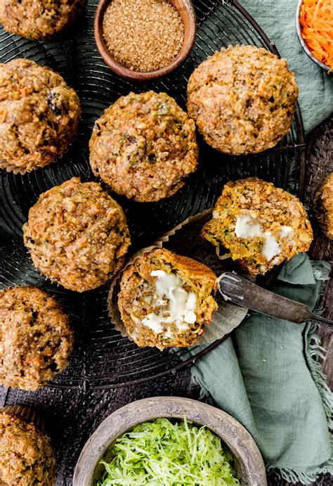 Zucchini Carrot Muffins Two Peas And Their Pod