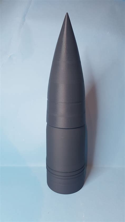 Replica 3d Printed Mk29 3inch Artillery Shell — Abels 3d Design Custom