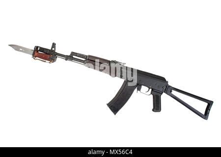 El Fusil De Asalto Rusos AK74 Y La Bayoneta El AK74 Es Una