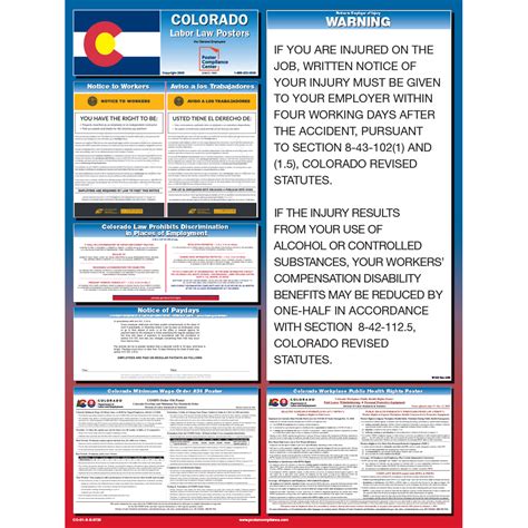 Colorado Labor Law Poster | Poster Compliance Center