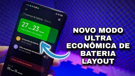 MIUI 12 NOVO MODO ULTRA ECONOMIA DE BATERIA LAYOUT ATIVE AGORA