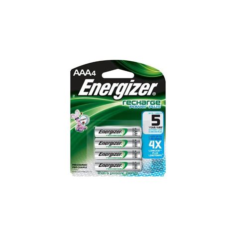 Energizer Rechargeable AAA Batteries 4 Pack - TIAS | Total Industrial ...