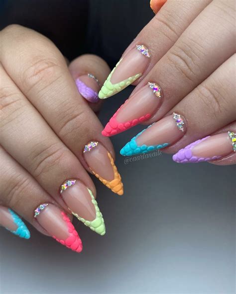 35+ Bold & Beautiful Designs For Neon Purple Nails