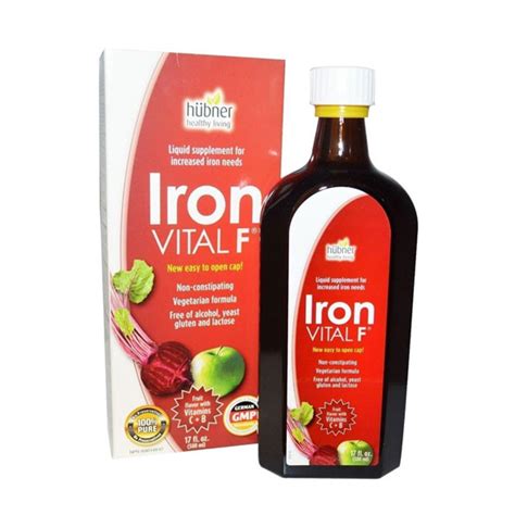 Hubner Iron Vital F Συμπλήρωμα διατροφής με σίδηρο 250ml