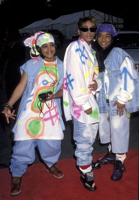 Tlc Annotates Their 10 Best Looks From The 1990s From Boxer Shorts To