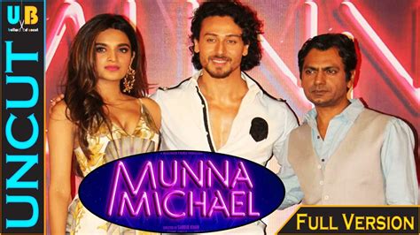 Munna Michael Full Trailer Launch Tiger Shroff Nawazuddin Siddiqui