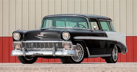 vintage chevy station wagon      chevrolet nomad