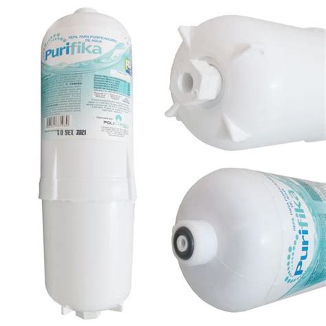 Refil Filtro Purifika Para Purificador De Água Soft Everest Compatível