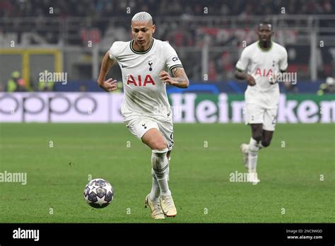 Milano Italy 14th Feb 2023 Richarlison De Andrade Of Tottenham