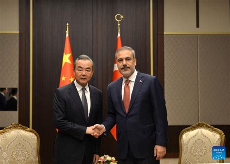 China Ready To Enhance Mutual Strategic Trust Deepen Cooperation With Türkiye Says Wang Yi