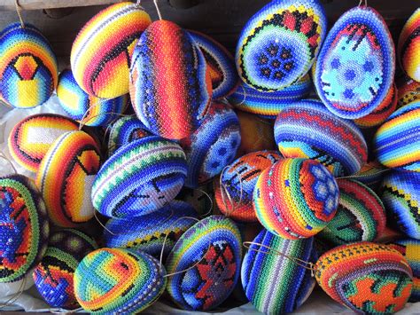 Huichol Art Bead Art Yarn Painting