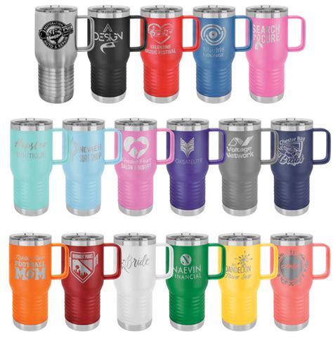 Personalized Tumbler With Handle INSULATED Coffee Water Etsy