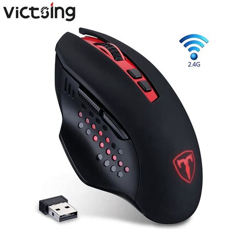 Victsing X 11 4800dpi Wireless Gaming Mouse Et 24g Optical Ergonomics