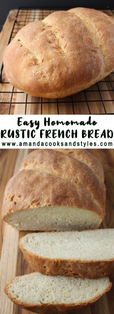 Rustic French Bread | Amanda Cooks & Styles