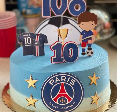 Topper De Pastel De Psg Topper De Pastel De Psg Personalizado Etsy M Xico