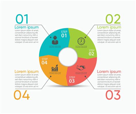 Business Circle Timeline Infographic Icons Designed For Abstract