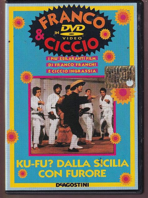 EBOND Ku Fu Dalla Sicilia Con Furore DVD Editoriale Deagostini Amazon