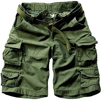 Cargo Pants Pantalones Cortos De Camuflaje Para Hombre De Verano Con