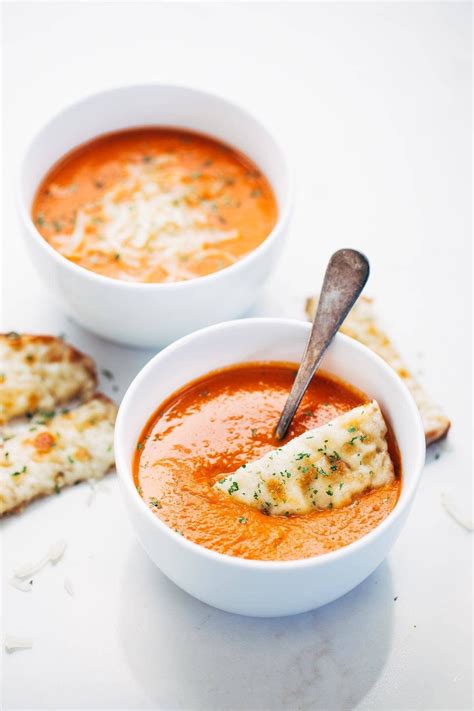 Simple Homemade Tomato Soup Recipe - Pinch of Yum