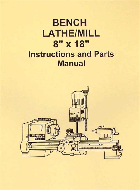 JET, Enco, MSC, Asian 1550 T Metal Lathe Instructions & Parts Manual - Ozark Tool Manuals & Books