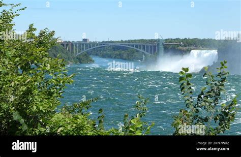 Niagara falls rainbow bridge Stock Videos & Footage - HD and 4K Video ...