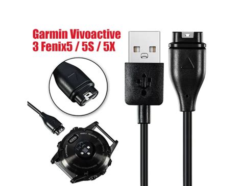 Usb Charger Charging Cable For Garmin Vivoactive S Fenix S X