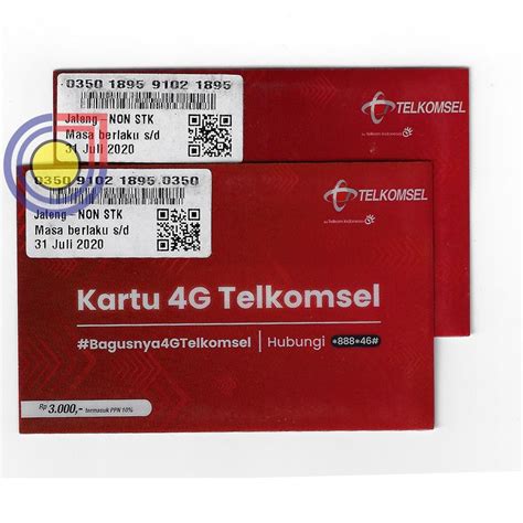 Jual Big Sales Kartu SIM Card Migrasi Upgrade Telkomsel Simpati AS 3G