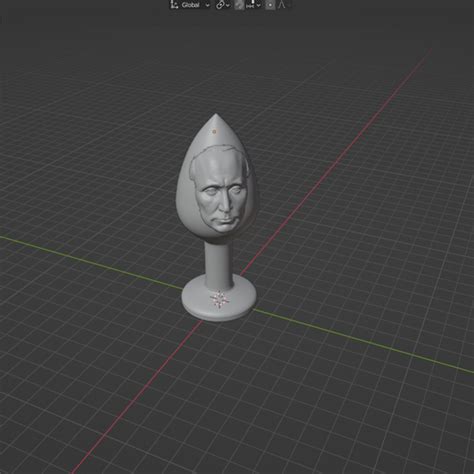 Download Stl File Butt Plug With Putin Face • 3d Printable Model • Cults