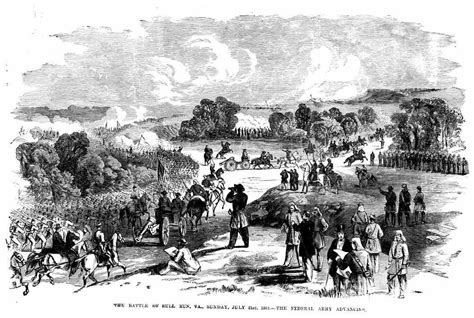 American Civil War 1861 The First Battle Of Bull Run