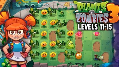 Plants Vs Zombies 3 Beta 2022 Levels 11 15 Gameplay Walkthrough