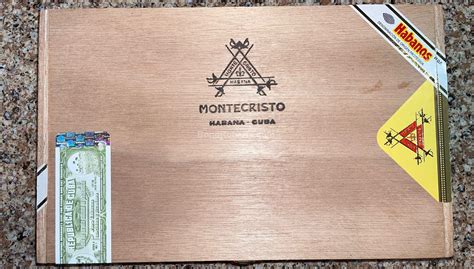 Montecristo Double Edmundo Semi Boite Nature Box Of Cigars